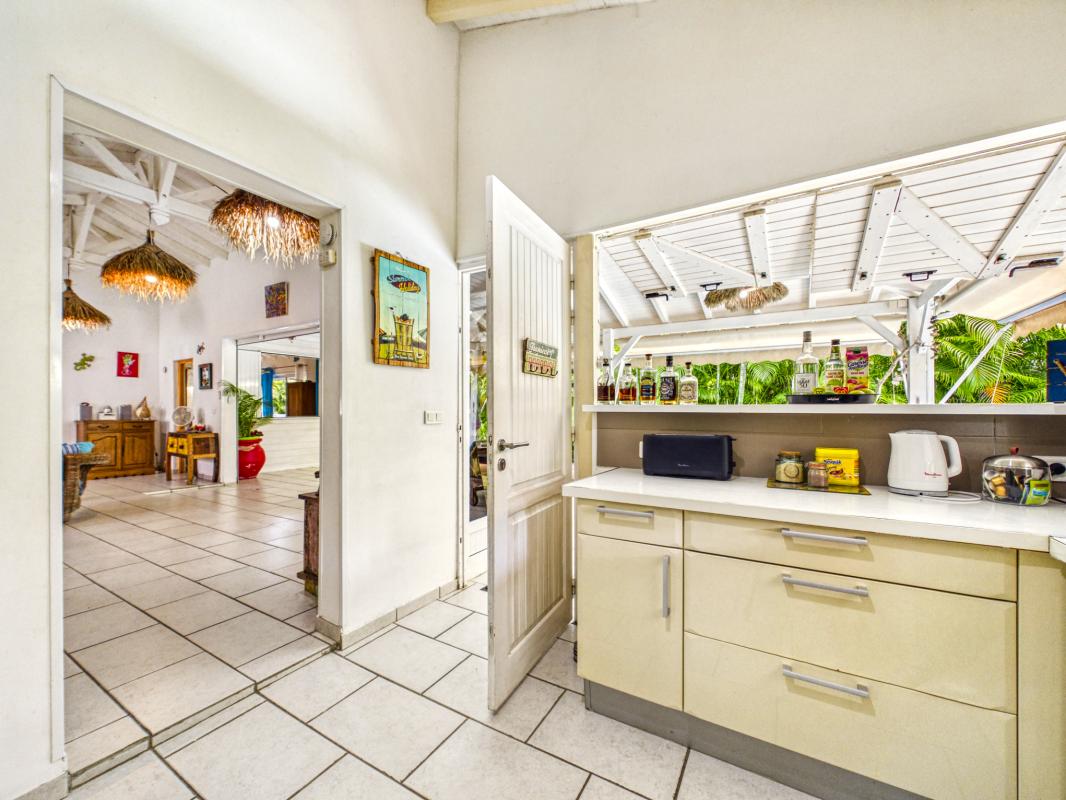 14.location villa avec piscine proche plage St François Guadeloupe